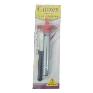 Image of 2-in-1 Stainless Steel Gas Lighter with Built-in Knife - A Practical Tool for Quick Ignition and Precision Cutting, Ideal for Home Kitchens and Outdoor Activities