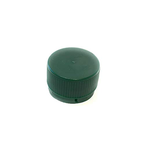 Flocoro´s Petlinge Leer PET Preform Petling mit Deckel grün 10 Stück für Geocaching Zubehör Wasserdicht Petling klar Preformen