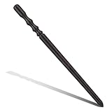 Leather Burnishing Tool, Leather Edge Burnisher, Ebony Wood Edge Slicker Professional Leatherworking Tools for Burnishing Polishing Sanding Leathercraft