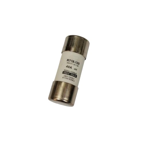 Fusible RT18-125 en céramique à soufflage rapide 22x58mm de 10A à 125A