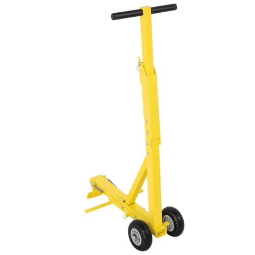 Eastrexon Lawn Mower Jack 800LBS, Zero Turn Mower Jack Lift w/Wheels