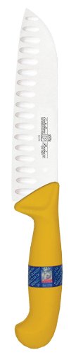 Coltello Santoku, Manico In Nylon,Lama Inox Con Alveoli