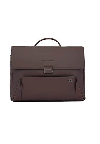 Piquadro Pan Cartella in pelle con patta porta PC 15