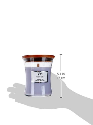 Woodwick Lavender Spa Medium Hourglass Candle, 9.7 Oz. #TOP3