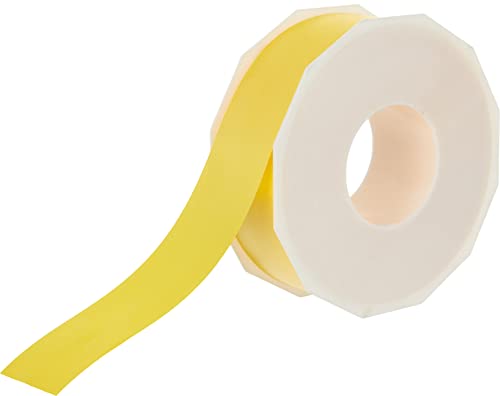 C.E. PATTBERG Nastro colore giallo, rotolo nastro regalo, lungh. 91 m, largh. 40 mm, per decorare, abbellire pacchetti di Natale e pacchi regalo in ogni occasione