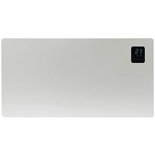 SolAire Caldo WiFi Electric Panel Heater/Convector Radiator, Voice Control, Splash Proof, Wall Mounted (2000W)