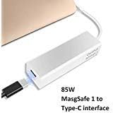 USB C Adapter Compatible MagSafe 1 (L-Tip) 85W, Dreamvasion Type C Charging Converter Compatible MacBook Pro A1150 / A1151 / A1172 / A1189 / A1211 / A1226 / A1229, Support 87W Power Adapter