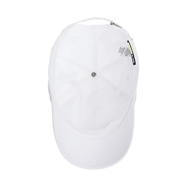Nike-Unisex-Sportswear-Heritage86-Cap NIKE OneSize Swoosh H86, White/Metallic Silver, One Size