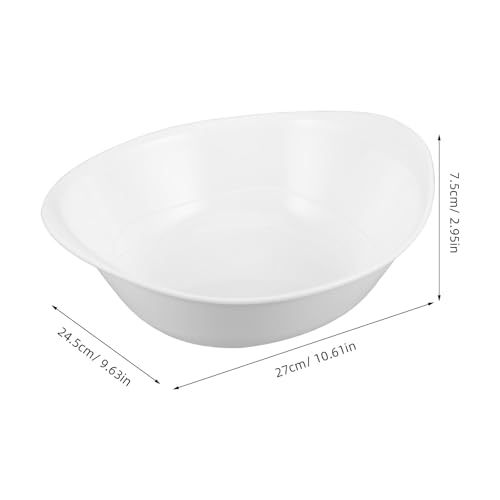 Bassine acrylique robuste contre les bacs fragiles
