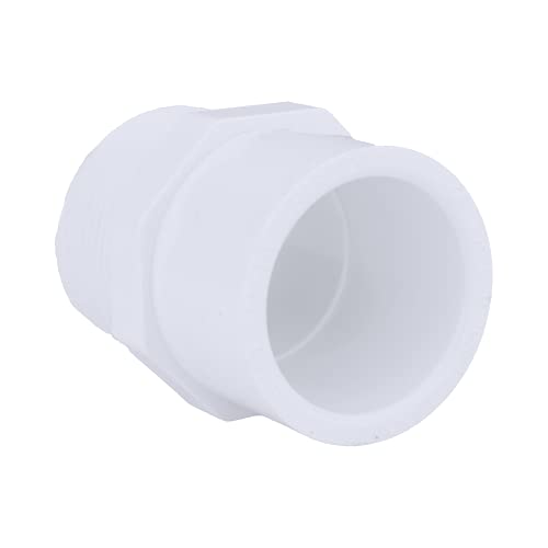 CHARLOTTE PIPE 1 1/4 x 1 SCH 40 Male Adapter RED MPTXS Pressure (25 Unit Box)