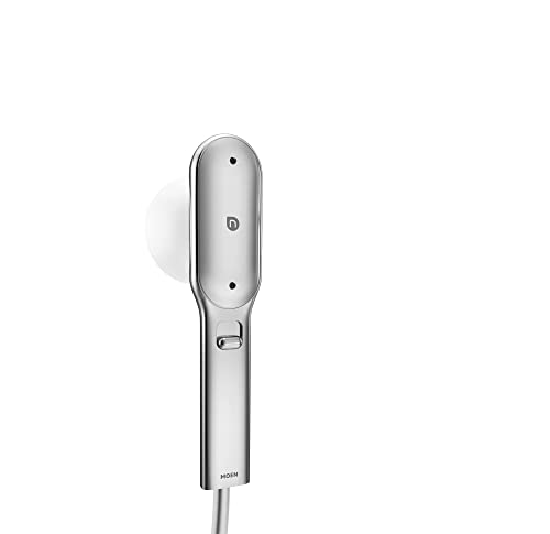 Regadera de mano Moen N207H0CH Spa Shower, cromada/blanca miniatura 5