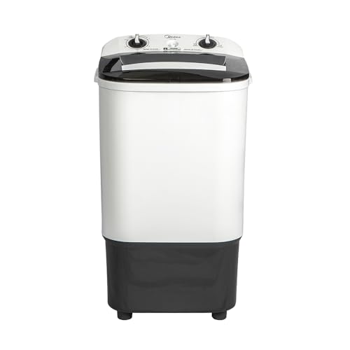 Midea - Lavadora Una Tina 10.1 kg Blanca Dual Force