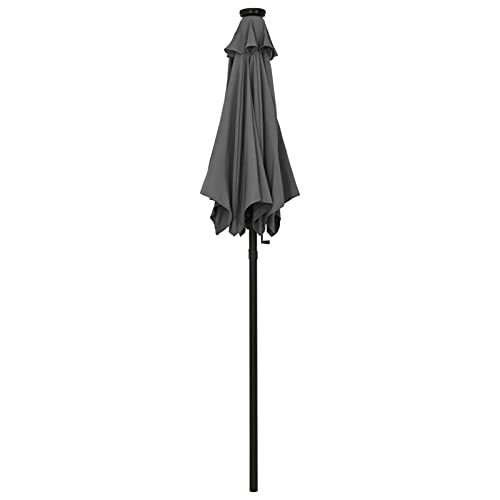 Parasol de jardin aluminium de haute qualité avec LED intégrées - 6