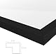 RUN HELIX 2 Pack Bilderrahmen 50x70, 50x70cm Bilderrahmen Schwarz, Aufhängbar, Posterrahmen für Wohnzimmer, Schlafzimmer, Arbeitszimmer