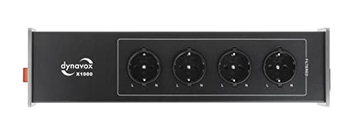 Dynavox X1000S multiprise filtrée 4 prises Schuko - 3