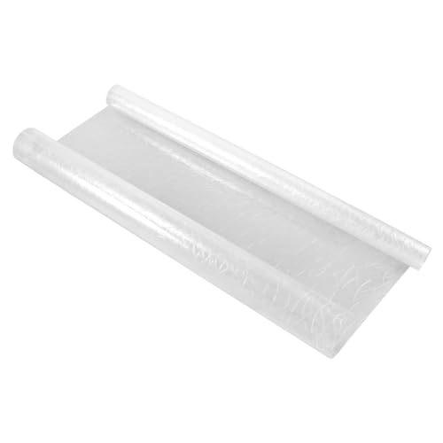Vinilo decorativo estático para ventana 100x45 cm blanco miniatura 1