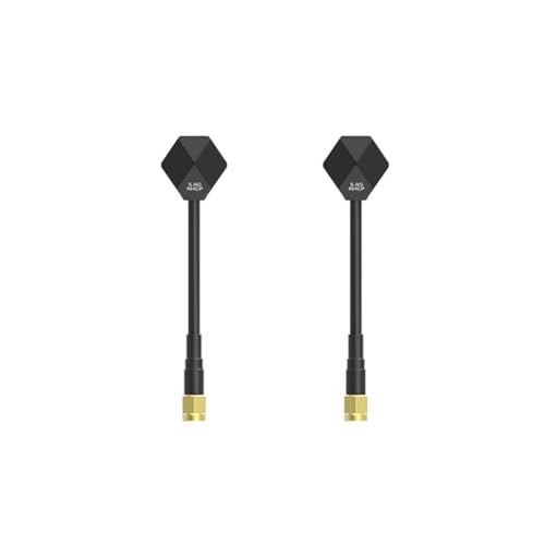 Ycagrain Antena FPV 5,8 GHz 2,4 DBi SMA 60 mm LHCP/RHCP para Accesorios de Drones de Carreras FPV, Parte B