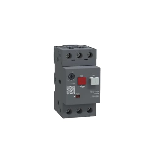 UWXGICV 1Pcs GZ1N06N Thermal Magnetic Motor Circuit Breaker D3N Setting Current 1.0-1.6A