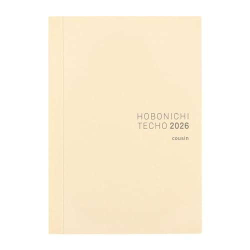 Hobonichi Techo 2026 Cousin Book A5 Japanese Daily Weekly Jan Start Mon Start Planner