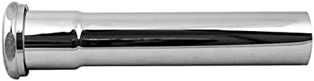 212 Main 1.5 in. OD x 8 in. Slip Joint Extension Tube - Polished Chrome