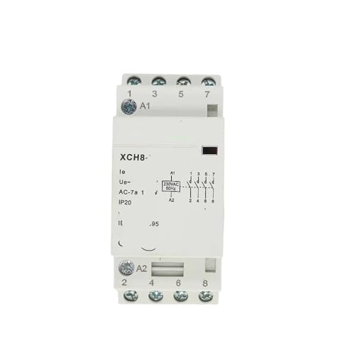 Interrupteur commande 220V 230V modulaire 4 pôles pour maison