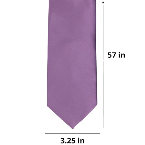 Image of tiemart Premium Solid Color Necktie