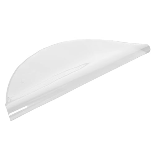 Tapis chaise de bureau rond 90cm transparent pour protection du sol