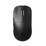 MCHOSE L7 Pro Ultraleichte kabellose Gaming-Maus 39 g, Maus mit 26.000 DPI, Dual-Abtastrate von 8KHz, optischen Schaltern, benutzerdefiniertem 8.000-Hz-Funkempfänger, USB-C-Kabel, PC/Mac, Schwarz