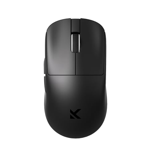 MCHOSE L7 Pro Souris Gamer sans Fil Ultra-Légère 39g, Souris Gaming E-Sport avec 26K DPI, Dual 8K Hz Polling Rate, Optical Switches, Récepteur sans Fil 8K Personnalisé, USB-C Filaire, PC/Mac, Noir