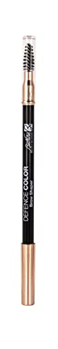 Bionike Defence Color - Brow Shaper, 503 Dark Brown, Matita Sopracciglia per Pelli Sensibili e Intolleranti con Scovolino, Tratto Anti-sbavature ad Alta Precisione, Dona un Finish Naturale, 1,2 gr