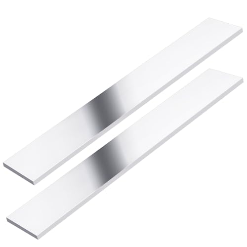 2 Pieces Square Aluminum Flat Bar, 1/4" Thickness X 3" Width X 12" Length Square Aluminum Bar, 6061 Aluminum Flat Plate, 6mm X 75mm X 305mm T6511 Solid New Mill Stock