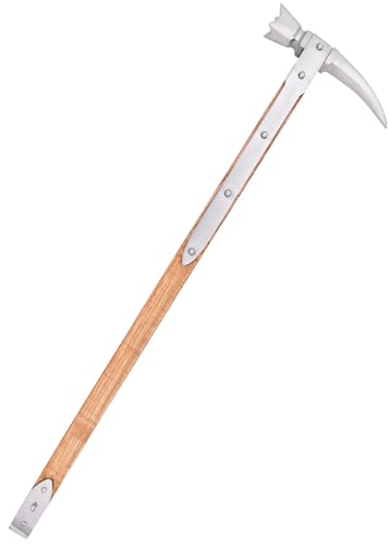 Battle-Merchant - Streithammer - Rabenschnabel Hammer aus legiertem Stahl -...