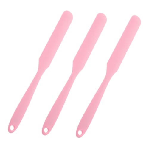 VICASKY Waxing Supplies 3pcs Silicone Waxing Sticks Non-stick Wax Applicator Reusable Wax Rods for Women