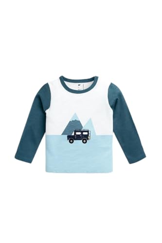 MONICA + ANDY Kids Long Sleeve Crewneck Tee, Size 6/7,