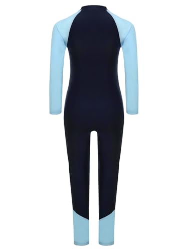 Kids Unisex One Piece Rash Guard Zipper Swimwear Long Sleeve Bathing Suit Jumpsuit Surfing Wetsuit2