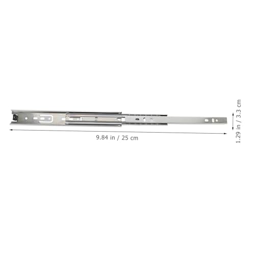 Rails tiroir robustes installation facile Toddmomy en acier durable