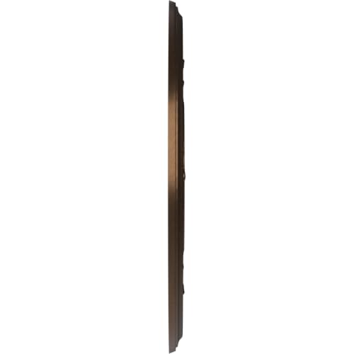 Image of Ekena Millwork CMP16BACAB Baltimore Thermoformed PVC Ceiling Medallion (Fits Canopies up to 6 1 /2 inch), 16 inchOD x 3 1 /2 inchID x 1 inchP, Metallic Antique Brass