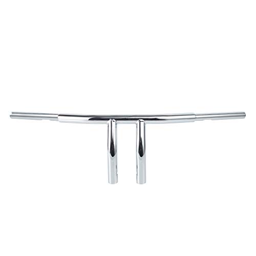 8'' Rise 1-/4'' T Bar Handlebar Drag Bar Fit Harley 96-17 Sportster Dyna Softail (Chrome)
