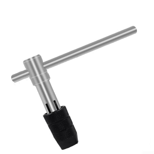 Eawfgtuw Chiave a cricchetto regolabile versatile con manico a T, strumento manuale in lega di acciaio per M3-8/M6-12/M3-12/M6-20, design compatto per una facile conservazione (morsetto M3-8)