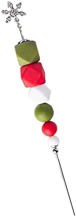 Christmas Scriber Needle Fondant Cake Icing Pin Icing Biscuit Sugar Stir Cookie Scribe Pin Decorating Tool DIY Baking Pins Cake Probe for Wedding Gift Home