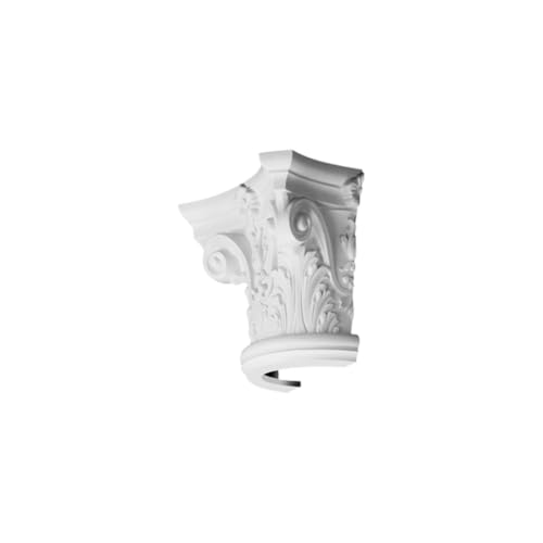 Chapiteau de demi-colonne K1121 pour sublimer un salon ou une entrée