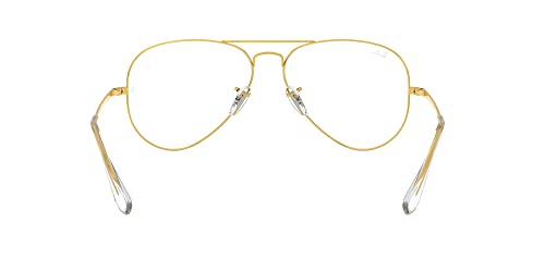 Image of Ray-Ban Unisex Rx6489 Aviator Aviator Prescription Eyeglass Frames