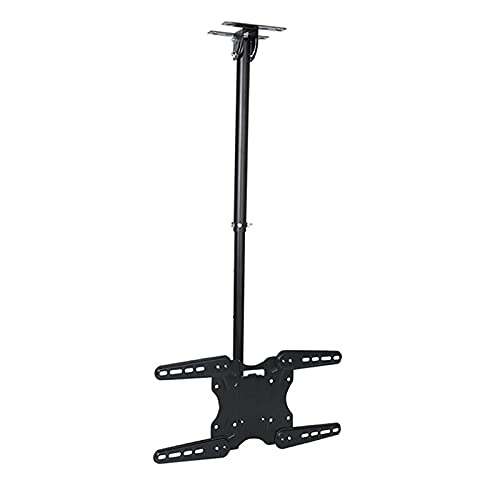 Support de plafond TV télescopique universel pour écran plat LED orientable réglable