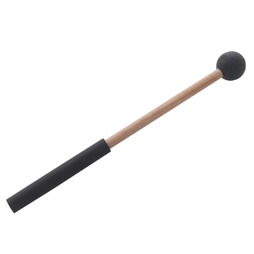 2 piezas de baquetas etéreas pequeñas para batería, con cabeza redonda y mango de madera, accesorio para percusión miniatura 6