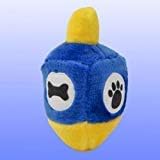copa Plush Dreidel Hanukkah Draydel Chewish Squeak Treat Animal Pet Toy