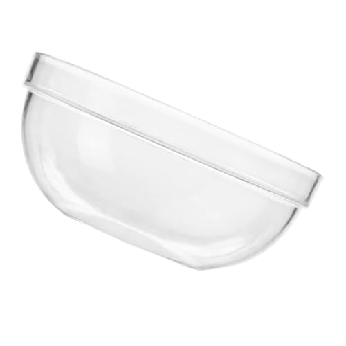 ANDRESLAD Ciotola Insalatiera Trasparente Riutilizzabile Scodella Media Resistente per Cucina e Servire Frutta Dessert e Insalate per Feste e Uso Domestico
