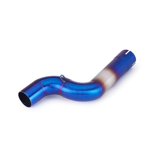 FUYRHP muffler exhaust For F900 F900R F900XR Muffler Exhaust Pipe Motorcycle Exhaust Muffler Modified Motorcycle Center Pipe Connection Pipe