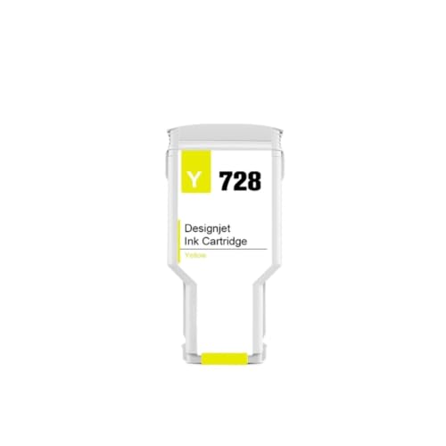 Cartouche d'encre 300ML volume XXL compatible HP 728XXL ensemble complet 4 couleurs BK C M Y