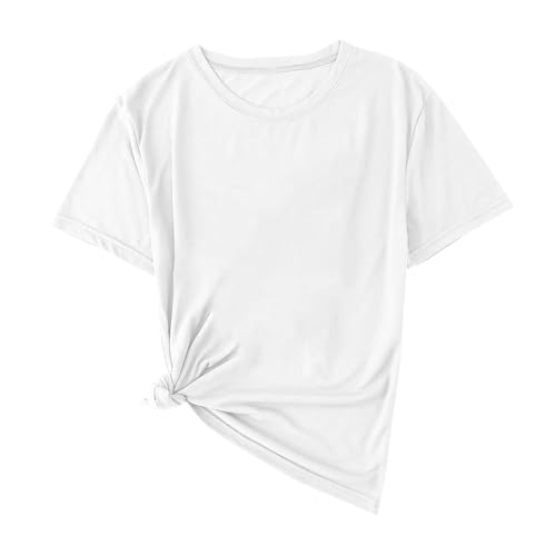 Shirts for Men Crew Neck Casual Short Sleeve Shirt Muscle Slim Fit Tops Moisture Wicking Athletic Running T-Shirts