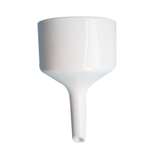 Embudo Buchner de porcelana blanca fina de 100mm para cocina y vino de calidad